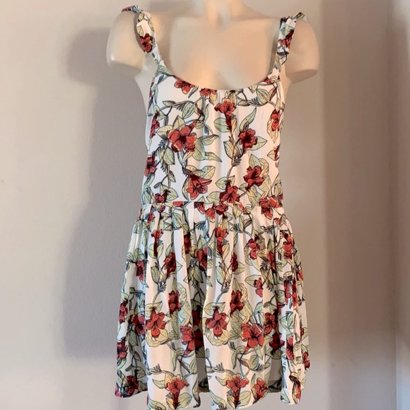Free people floral mini dress small NWT - Picture 1 of 5